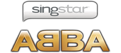SingStar ABBA logo for Playstation 2